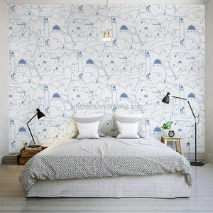 Fresco y Natural conciso estilo mediterráneo diseño dormitorio habitación decoración de la pared - Product Image 1