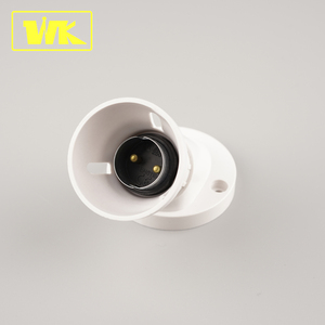 T2 Rated Angled <b>Batten</b> Lampholder + H.O. Skirt - Product Image 3