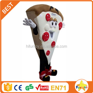 Funtoys adulto fiesta de cumpleaños <span class=keywords><strong>Pizza</strong></span> de Pepperoni comida trajes de la mascota - Product Image 2