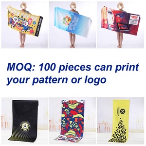Numérique Sublimation Sans Sable Boho Coloré Personnalisé Hawaii Tropical Designer Serviettes de Plage - Product Image 5