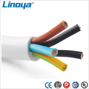 Linoya 17AWG 2 H05RN-F SJOW puissance câble en caoutchouc