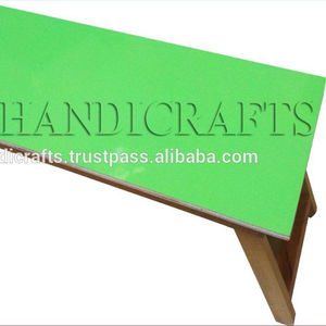 Pliable en bois à la main table d'étude - Product Image 2