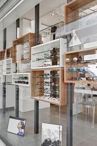 Tùy Chỉnh Hiện Đại Cửa Hàng Nội Thất Cửa Hàng Nội Thất Mắt Kính Hiển Thị Đứng Cửa Hàng Kính Hiển Thị <span class=keywords><strong>Showcase</strong></span> - Product Image 3