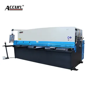 Accurl QC11Y-20*3200 सीएनसी शीट मेटल शीयरिंग मशीन, गिलोटिन शीयर मैनुअल मशीन