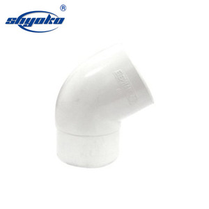 125Mm 110Mm PVC 45/90 Độ Khuỷu Tay Ống Downspout Nửa Vòng Cổ Điển Vinyl Mưa Máng Xối - Product Image 3