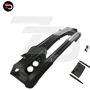Pare-chocs avant style WD avec feux antibrouillard, pare-chocs arrière avec sorties d'échappement, feux de freinage pour Classe <span class=keywords><strong>R</strong></span> W251 R320 R350 R500 R550 R63 - Product Image 5