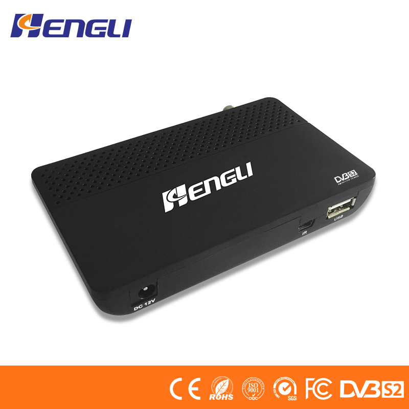 Mini receptor de satélite hd dvb-s2