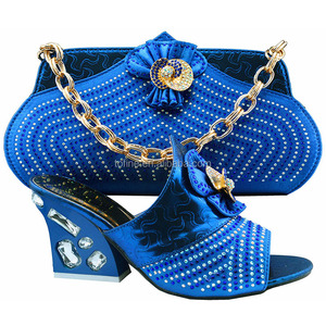 <span class=keywords><strong>Scarpe</strong></span> donna <span class=keywords><strong>tacco</strong></span> <span class=keywords><strong>basso</strong></span> Casual OEM <span class=keywords><strong>scarpe</strong></span> da donna e borsa Set - Product Image 2