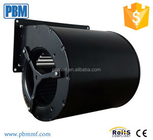 24 वी डीसी दोहरी इनलेट गैल्वेनाइज्ड शीट स्टील सेंट्रीफ्यूगल ब्लोअर प्रशंसक 133 मिमी दीवार माउंट गेंद है जो ip44 सुरक्षा pwm गति नियंत्रण - Product Image 5