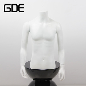 Buste de mannequin femme en fibre de verre, 1 pièce, vitrine masculine, à vendre - Product Image 2