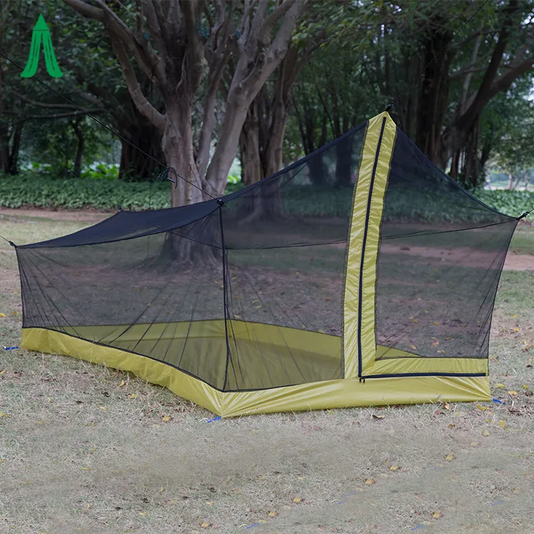 Tenda Portabel Kustom Luar Ruangan Lipat Tidur Berkemah Jaring Nyamuk