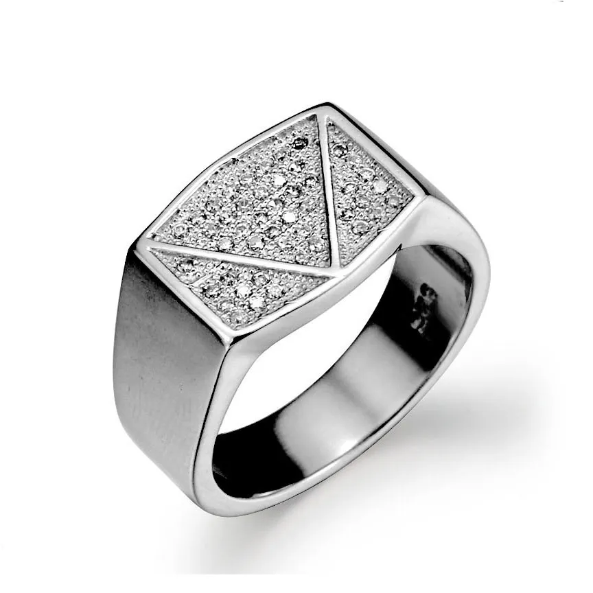 Ring 925 Luxury Jewelry 925 Sterling Silver Ring Man