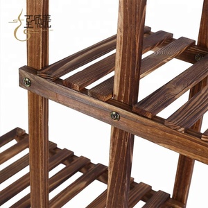 Nouveau Produit <span class=keywords><strong>bois</strong></span> fleur 5 niveau plateau jardin pour le plein air/Intérieur - Product Image 5