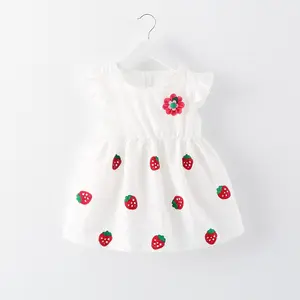 Hao Baby Cute Sleeveless Latest Hot Sale Girls Babys Kids Without Dress