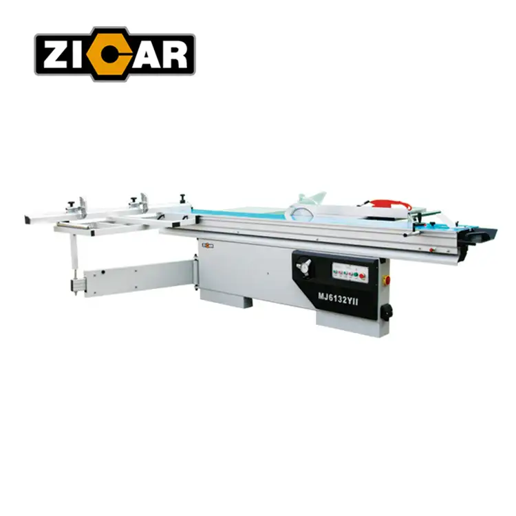 ZICAR 1600/2800/3200mm sliding table panel saw machine sliding table saw MJ6132YII for woodworking