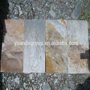 Techos jardín al aire libre piezas de chapa de piedra baldosas de pizarra verde - Product Image 5