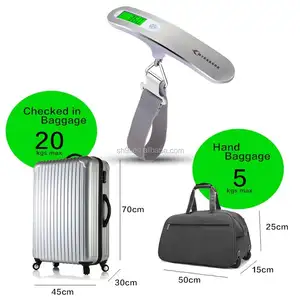 Hanging Weight Digital Gram Luggage Weight Scale With Backlit 110 Lb/ 50KG Port