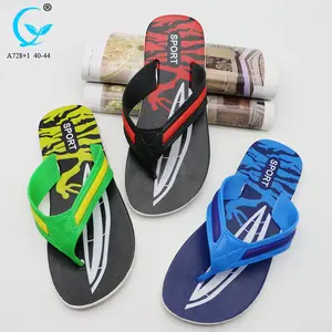 Sandal Pria Biru, Sandal Lelaki Desain Terbaru Musim Panas Murah