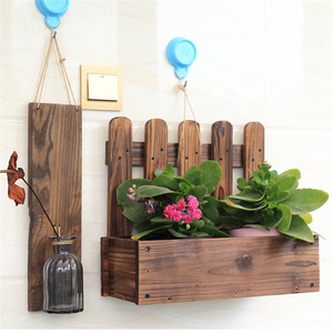 Support mural en <span class=keywords><strong>bois</strong></span> pour plantes, pot de fleurs, <span class=keywords><strong>étagère</strong></span>, porte-<span class=keywords><strong>plante</strong></span>, décoration intérieure et extérieure, salon, balcon, <span class=keywords><strong>étagère</strong></span> de présentation - Product Image 2