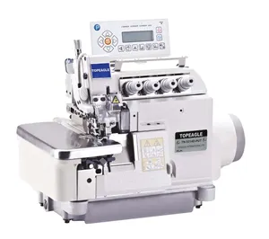 TOPEAGLE TN-3216D-PUT directa drive 4 hilo máquina de coser overlock con automática de corte de hilo