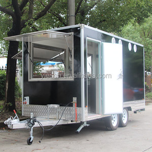 Personnalisés Véhicule Tralier Restauration Remorque Utilisé Mobile Alimentaire Camions <span class=keywords><strong>Foodtruck</strong></span> YS-FB450D - Product Image 6