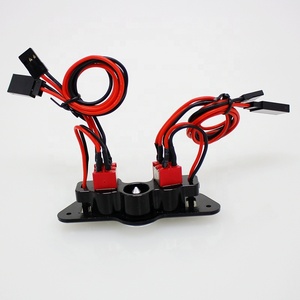 파란 금속 연료 점 RC 헬기 비행기 형을 위한 스위치를 가진 이중 전원 스위치 - Product Image 6