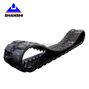 Pelindung jejak karet untuk ekskavator Mini Airman AX18 AX20 AX22 AX25 AX27 AX29 <span class=keywords><strong>Hitachi</strong></span> EX22 <span class=keywords><strong>EX25</strong></span> sepatu sabuk karet - Product Image 4