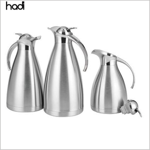 Meilleure vente théière en verre isolée à double paroi en acier inoxydable avec prix raisonnable pour <span class=keywords><strong>buffet</strong></span> ou service à café - Product Image 5