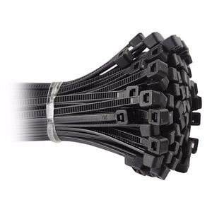 رباط سلك متصل ذاتي الغلق نايلون مقاس 4.8*100 مم رباط سلك سلك سحاب سلك - Product Image 1