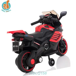 WDLQ158 2018 מוצרים חדשים במפעל מכירה שלושה גלגל חשמלי ילדים לרכב על אופנוע נשיקת תינוק