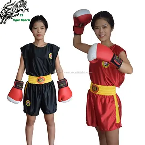 Seragam Wushu Sanda Kustom Tiongkok/Seragam Kick Boxing