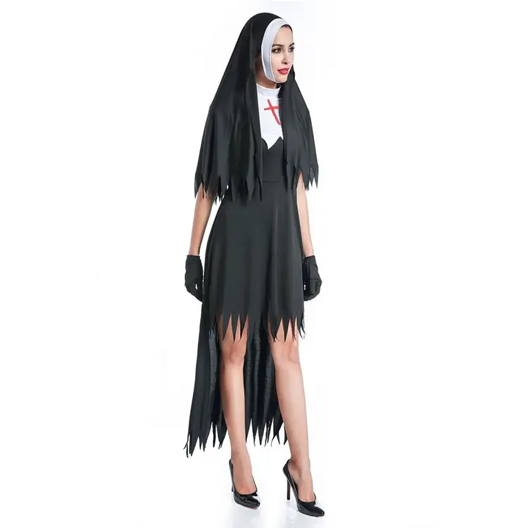 HOME Brand Halloween Female Sexy Horror Bloody Nurse Costume Cosplay