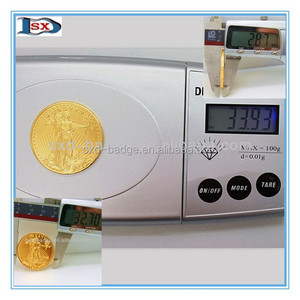 uno oncia troy warking libertà di tungsteno placcato oro american moneta aquila per collezionabili e arte - Product Image 4