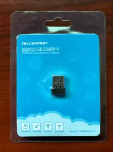 COMFAST Mini USB Adaptador Sem Fio 150Mbps receptor WI-FI Placa de Rede Sem Fio Adaptador USB Wi-Fi
