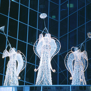 17 Năm Nhà Máy Chất Lượng Cao 3D <span class=keywords><strong>LED</strong></span> Mô Hình Năng Lượng Mặt Trời Chuỗi Đường Phố Giáng Sinh Trang Trí Kèn Thiên Thần Bức Tượng Nhỏ Motifs Ánh Sáng - Product Image 1