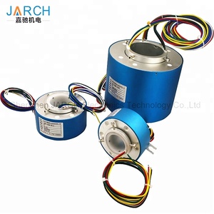 Điện Xoay Thông Qua Bore Slip Ring Hội Alternator Điện <span class=keywords><strong>Pancake</strong></span> Slip Ring - Product Image 2