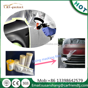 tratamiento <span class=keywords><strong>de</strong></span> corona <span class=keywords><strong>de</strong></span> <span class=keywords><strong>pintura</strong></span> desechables auto enmascarador con un lado <span class=keywords><strong>de</strong></span> <span class=keywords><strong>la</strong></span> cinta - Product Image 1