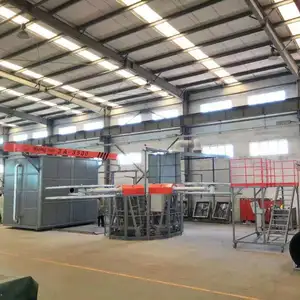 Rising Sun CE Certificated Multy Function Automatical Rotational Molding Machine In China