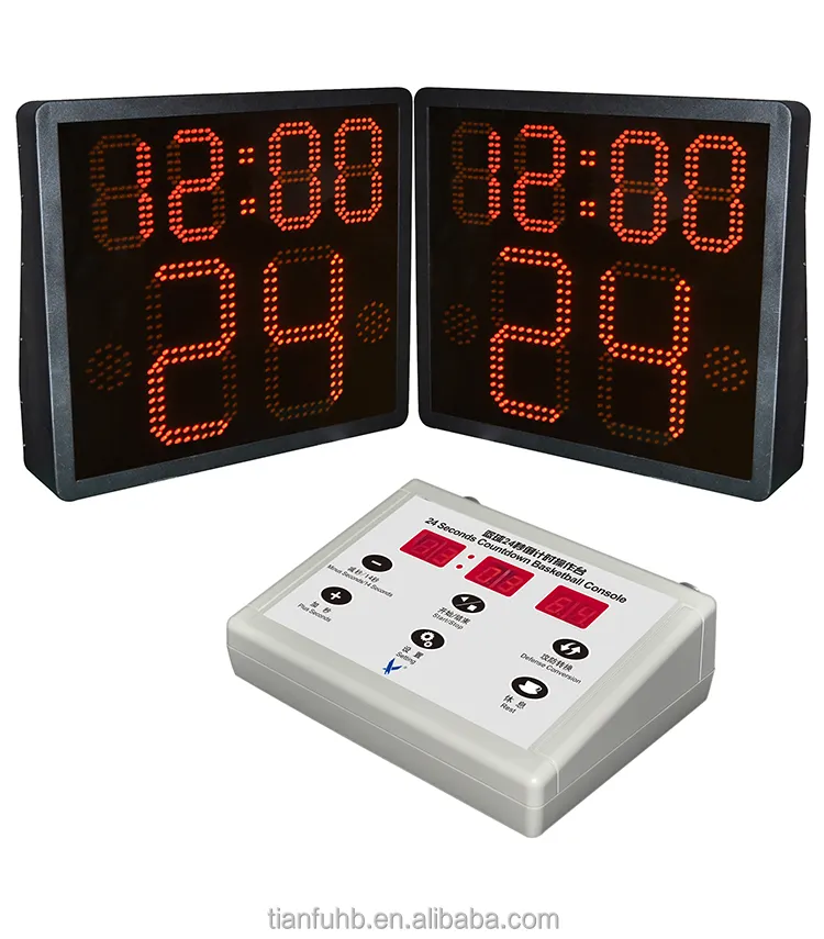 Einen seite FÜHRTE shot clock für basketball-spiel