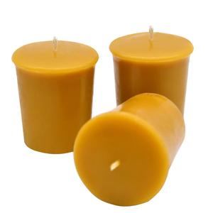 <strong>Large</strong> Wide Organic Beeswax Cylinder Pillar <strong>Candles</strong> Handmade Beeswax <strong>Candles</strong> - Product Image 6