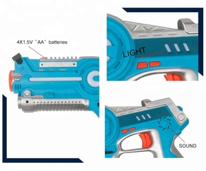 Dos armas juego de disparos rayos infrarrojos láser tag <span class=keywords><strong>pistola</strong></span> para <span class=keywords><strong>niños</strong></span> - Product Image 4