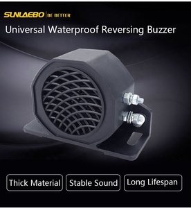 <span class=keywords><strong>Klaxon</strong></span> de recul de <span class=keywords><strong>voiture</strong></span> amusant et standard en ABS étanche avec sirène tweeter SUNLAEBO SLB-B70A 12V 12-48V pour chariot élévateur ou camion - Product Image 3