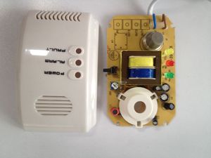 Détecteur <span class=keywords><strong>de</strong></span> <span class=keywords><strong>gaz</strong></span> sans fil GPL à faible consommation d'énergie HX-2008EX avec plastique ABS détectant le <span class=keywords><strong>gaz</strong></span> naturel - Product Image 2