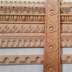 Decorativi in legno Sedia Ferroviario Fregio di stampaggio trim