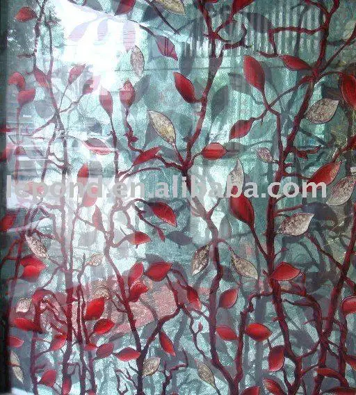 decorate laminated glass/fused glass