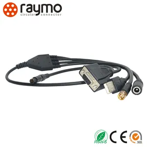 Conector de cable micro USB hembra de 10 pines