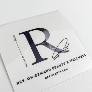 Logo Tùy Chỉnh Nhãn Không Thấm Nước In Ấn Rõ Ràng/Transparent Sticker - Product Image 5