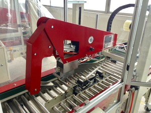 Hermano automático ajuste neumático lado la <span class=keywords><strong>correa</strong></span> de embalaje de sellado de la máquina sellador de cartón - Product Image 3