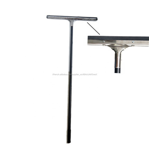 ESD Fer Long Manche Détachable Plancher <span class=keywords><strong>Raclette</strong></span> Lame D'essuie-Glace Pour Carrelage Marbre Surfaces - Product Image 1