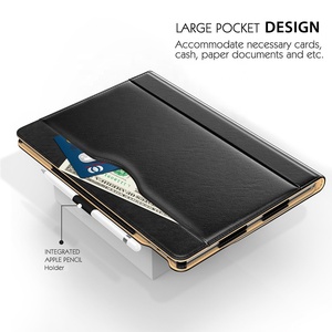 <span class=keywords><strong>MoKo</strong></span> étui mince support pliant étui folio en cuir fentes pour cartes étui pour tablette pour iPad Pro 10.5 "2017 - Product Image 6